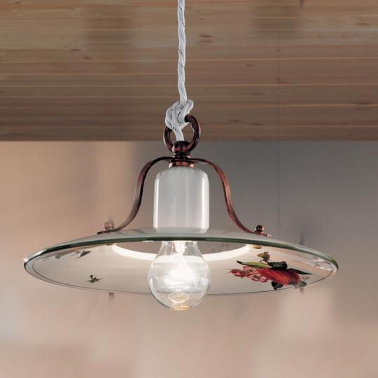 rustikalna keramicka zavesna lampa rucne malovana vzorovana stredomorska klasicka obyvacka kuchyna spalna jedalen chalupa renovacia interier talianska toskanska ladena lampy lameridiana.jpg